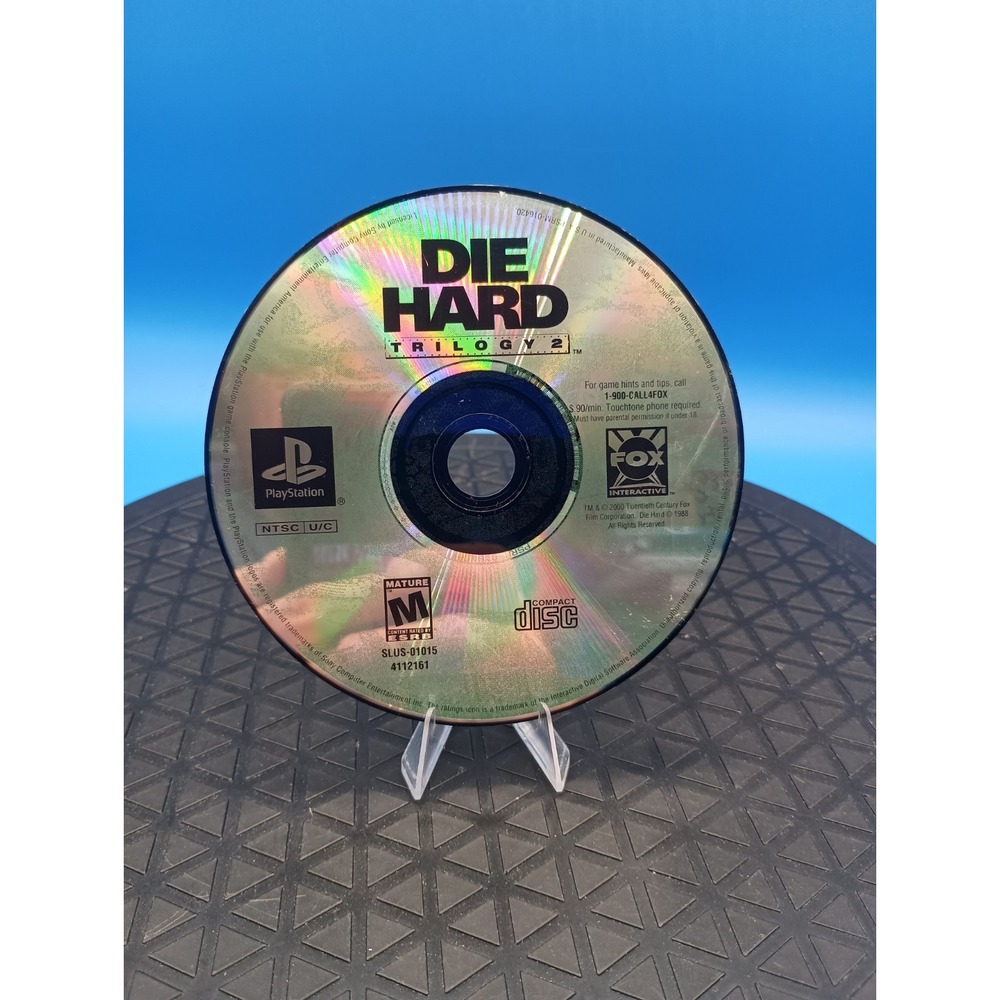 Die Hard Trilogy 2 PS1 (Sony PlayStation 1, 1996) Disc Only